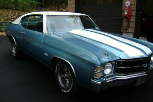 1971 Chevrolet Chevelle SS 396 / 300 LS3 Ascot Blue
