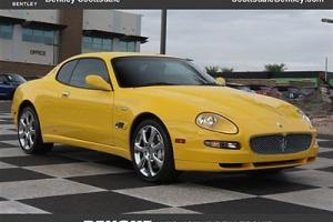 2005 Maserati Coupe~Only 13K Miles~Cambio Corsa Nice Car~Yellow/Black Photo