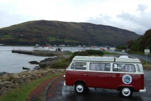 1972 VW camper, complete with successful vw camper hire business. Photo
