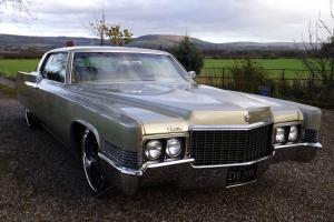 1970 Cadillac Coupe DeVille 472 V8 2 Door Pillarless Coupe