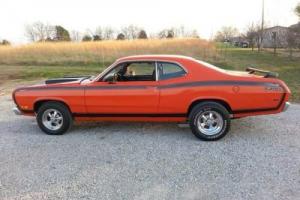 1972 Plymouth Duster Twister package matching numbers and build sheet