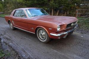 66 FORD MUSTANG COUPE, CAL IMPORT, V8, HI SPEC - LOW MILEAGE