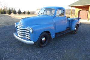 1948 Chevrolet 5 Window Pick Up Truck 3100 Very Original and Solid Photo
