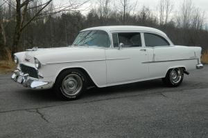 1955 chevy post,Gorgeous...frame off restored,,350 4spd NICE everywhere...clean Photo