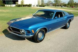 1970 Ford Mustang Mach 1  428 Super Cobra Jet 4 Speed Manual 2-Door Coupe