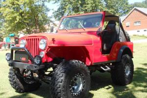 1978 cj5 cj 5 lifted custom bumpers frame off restored NO RESERVE ! Awsome jeep