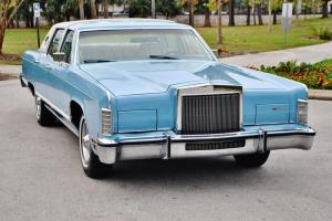 All original amazing condition 1979 Lincoln Town Car white leather low miles 67k Photo