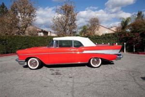1957 Chevrolet Belair Convertible For Sale~283~Beautiful Showroom Condition~A+