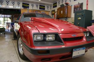 1986 Ford Mustang GT Chevy 355 motor PRO STREET 550+hp Nitrous NOs
