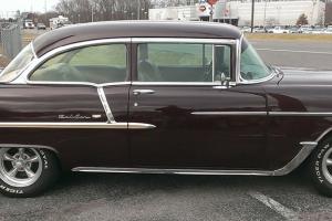 1955 Chevy Belair Post, Custom Interior, Amazing Cruiser w/ AIR Condition !!!!