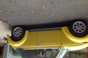 1979 VW Beetle Convertible Sedan,Yellow with silver flakes, new motor tires, etc