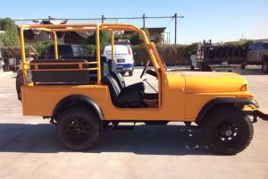 1979 jeep Cj7  custom extended tour safari full cage AZ sold no rust Photo