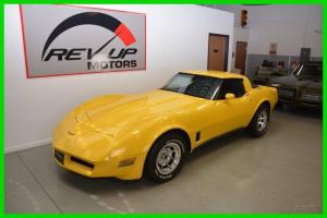 1980 Chevrolet Corvette Low Miles FREE Shipping Call Now to Buy YELLOW on Black