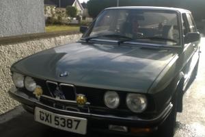 1985 BMW 525I GREEN