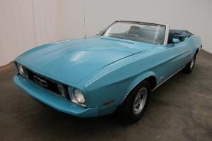 1st GENERATION OF THE CLASSIC MUSTANG CONVERTIBLE, 351 cid v2 V-8 ENGINE Photo