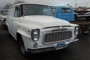 1960 International Harvester Panel Van, UK reg, MOT, V8 auto, RARE
