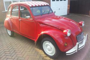 CITROEN 2 CV6 1985 SPECIAL , GALVANIZED CHASSIS , RESTORED WITH 12 MONTHS MOT