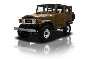 Frame Off Restored FJ40 Land Cruiser 4WD 4 Speed