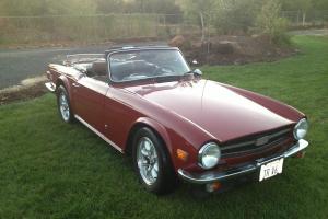 1974 Triumph TR6 Convertible 3.4L chevy v6 with fuel injection, 5 speed overdriv Photo
