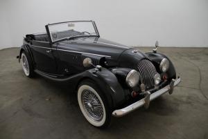 1967 Morgan Plus 4 Drop Head Coupe,wire wheels with white wall tires, wood dash Photo