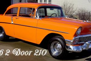 1956 Chevrolet 210  2 Door Sedan Fresh Car Frame off Professional Restoration Photo