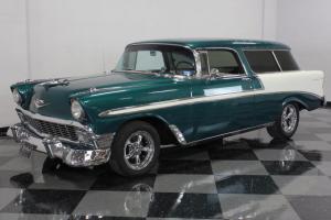 NICE 56 NOMAD, GREAT RUNNING 283, BRAND NEW A/C, 700R4 TRANS, LASER STRAIGHT