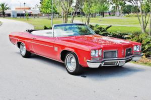 Amazing restored 1972 Oldsmobile Delta Royal 88 Convertible loaded great driver Photo