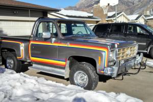1977 Chevrolet Rainbow 4X4 Truck Chevy Scottsdale Stepside Classic Vintage
