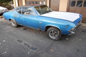 1969 Chevelle SS396 375hp L78 TH400 project NUMBERS MATCHING Photo