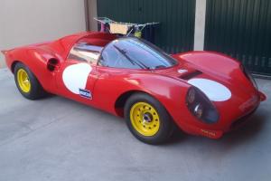 Ferrari 206 Dino SP Le Mans reconstruction by Fantuzzi like 500 Mondial