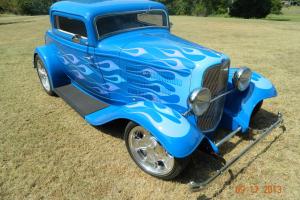 1932 FORD 3 WINDOW COUPE STREET ROD ~ DALES HOT ROD SHOP BUILT Photo