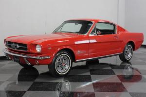 FULLY RESTORED, RANGOON RED WITH BLACK INTERIOR, EXTREMELY CLEAN FASTBACK