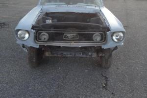1968 FORD MUSTANG FASTBACK 390 S CODE GT NO RUST ALL METAL WORK DONE EASY FINISH