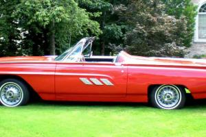 1963 FORD THUNDERBIRD TBIRD CONVERTIBLE  SPORTS ROADSTER CLASSIC ANTIQUE Photo