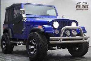 1983 Jeep CJ7 with V8 and AUTO!! Full Frame off Restoration SHOW WINNER