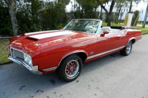 MINT 1970 OLDS CUTLASS SUPREME CONVERTIBLE, 442 PACKAGE, 350/325 HP ROCKET V8 Photo