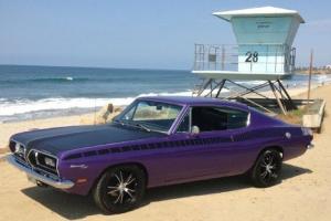 1969 Plymouth Barracuda/58k mi/PLUM CRAZY!!/Clean California Car!!