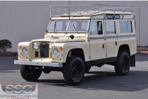 This 1966 Land Rover Series 2A/Defenderfour door 4x4 wagon