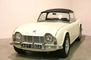 1963 Triumph TR4 - Old English White & Black Interior - Superb Condition