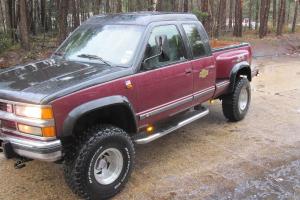 1993 CHEVY 6.5 DIESEL 4X4 MONSTER TRUCK CREW CAB GMC PICK UP Z71 OFF ROAD VGC