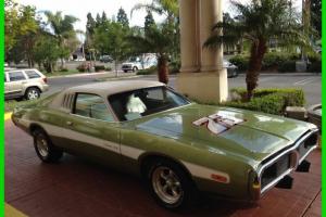 1973 DODGE CHARGER CLASSIC COLLECTOR 400 Cubic Frame of RESTORATION Photo