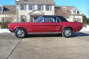 1968 Mustang Convertible, Beautiful,  great condition just finished. Inferno Red