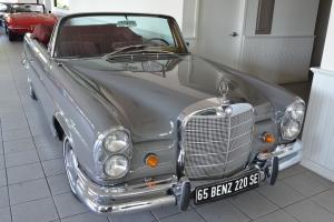 1965 Mercedes 220SE Cabriolet in excellent condition.