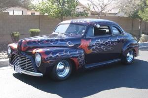 1947  Chopped Mercury Flamed Coupe Photo