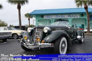 1936 Auburn 851 Boattail Speedster Replica Ford 460 V8 auto ps pb leather sweet! Photo