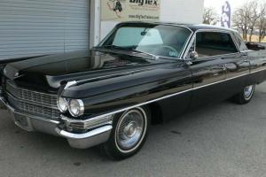 1963 Cadillac Series 62 sedan, 68K, Texas car, black, collectible driver; clean! Photo