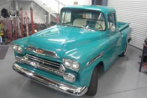 1959 Chevy 3100 Apache - Fully Restored - Beautiful Factory Stock Truck