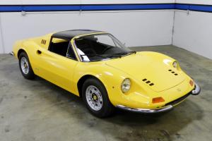 1973 Ferrari Dino 246 GTS, Yellow/Black, Classiche Certified Concours Winner! Photo