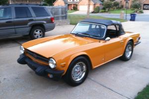 1975 TR6 roadster Photo