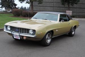 1969 69 CHEVROLET CAMARO LM1 FACTORY AIR CONDITIONING NOT SS LOW MILEAGE STOCK Z